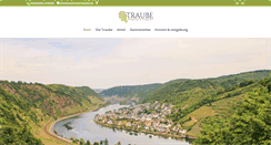 Desktop Screenshot of mosel-hotel-traube.de